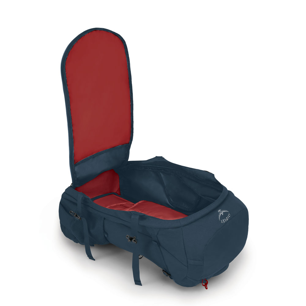 Rese-/vandringsryggsäck - OSPREY Farpoint Trek 55 Muted Space Blue - 3