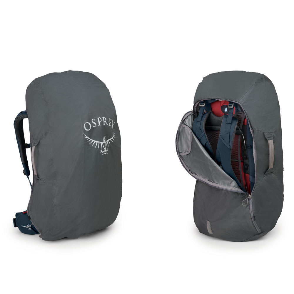 Rese-/vandringsryggsäck - OSPREY Farpoint Trek 55 Muted Space Blue - 5