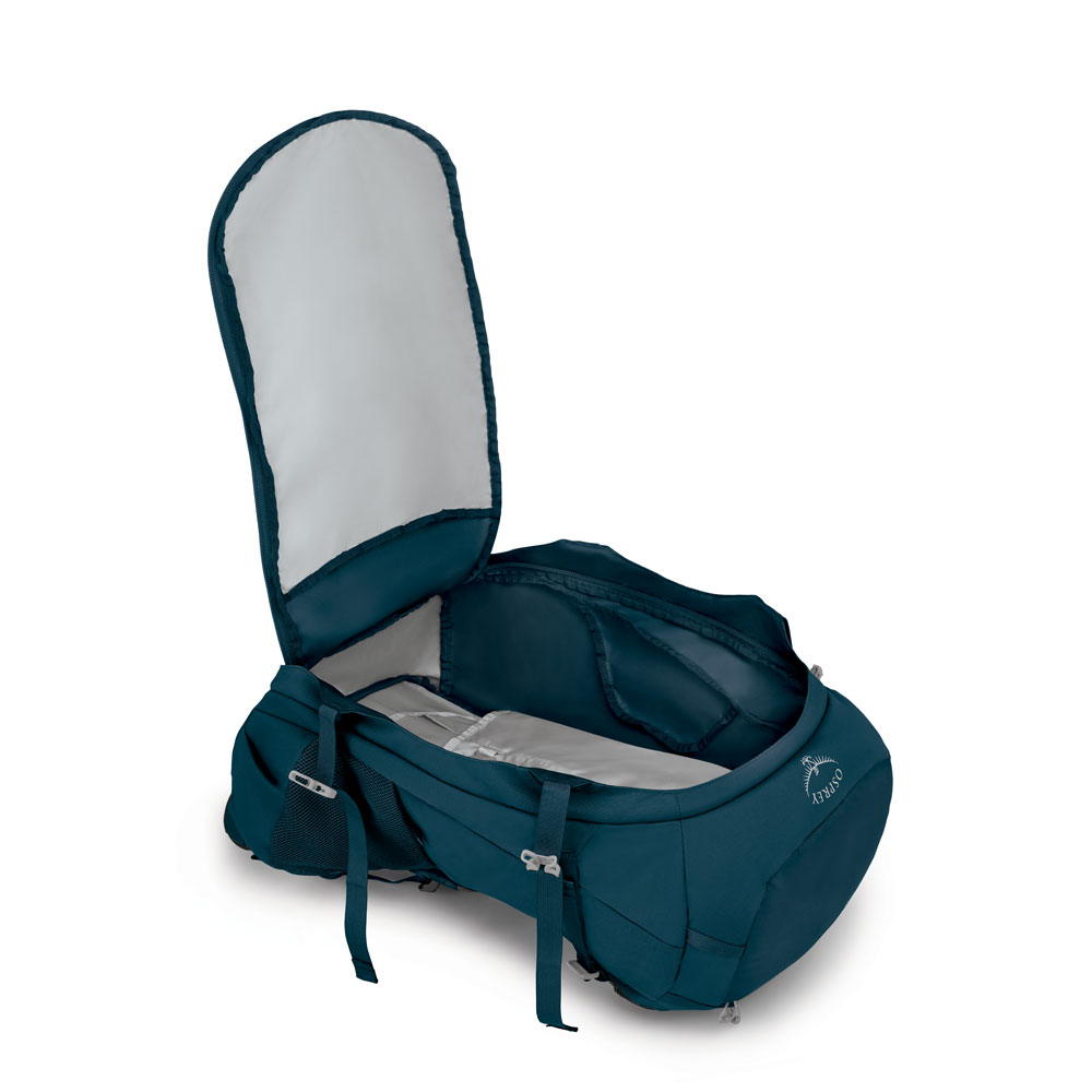 Rese-/vandringsryggsäck - OSPREY Fairview Trek 50 Night Jungle Blue - 2