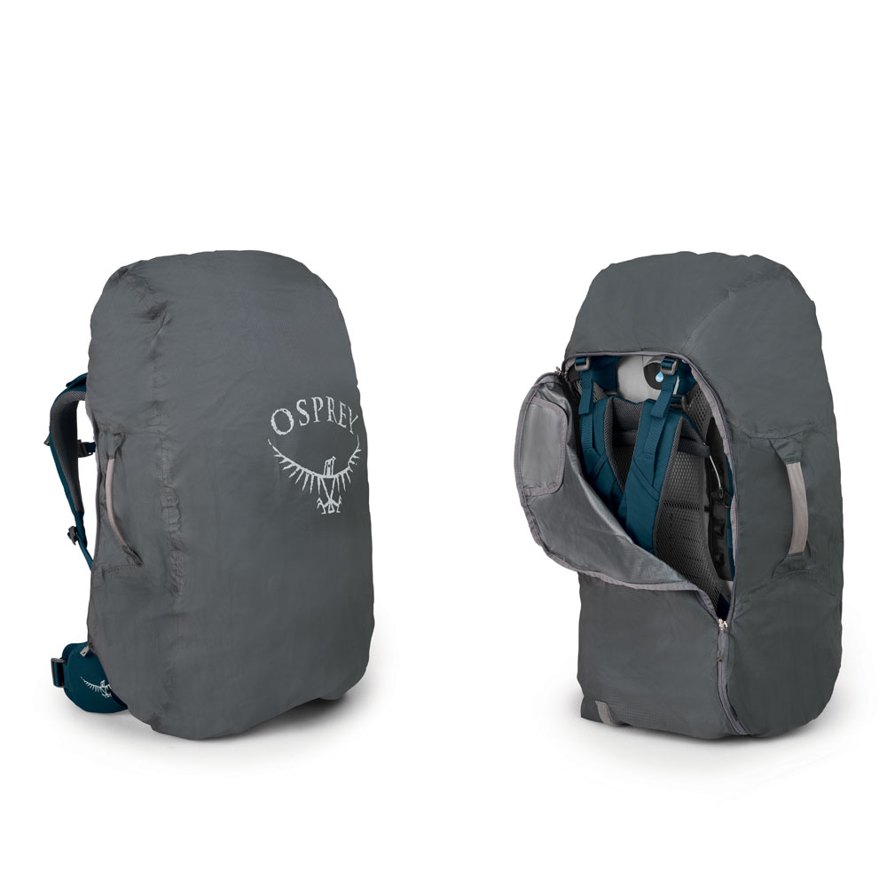 Rese-/vandringsryggsäck - OSPREY Fairview Trek 50 Night Jungle Blue - 3