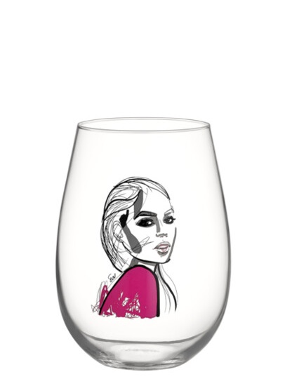 All about you - Next to you - Allglas Cerise 2-pack