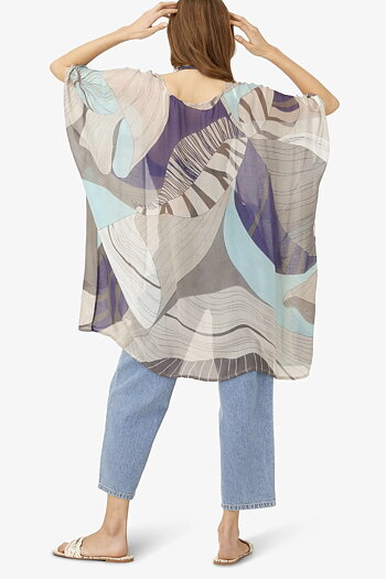 Unmade  - Lilahum Kimono Print Blue