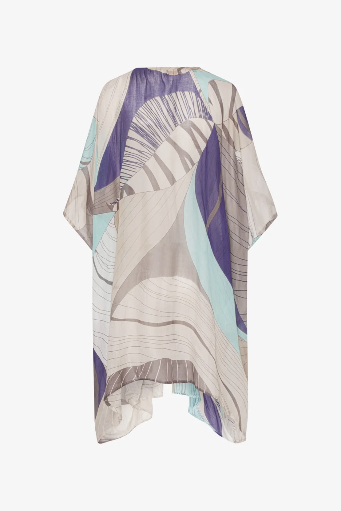 Unmade  - Lilahum Kimono Print Blue - 4