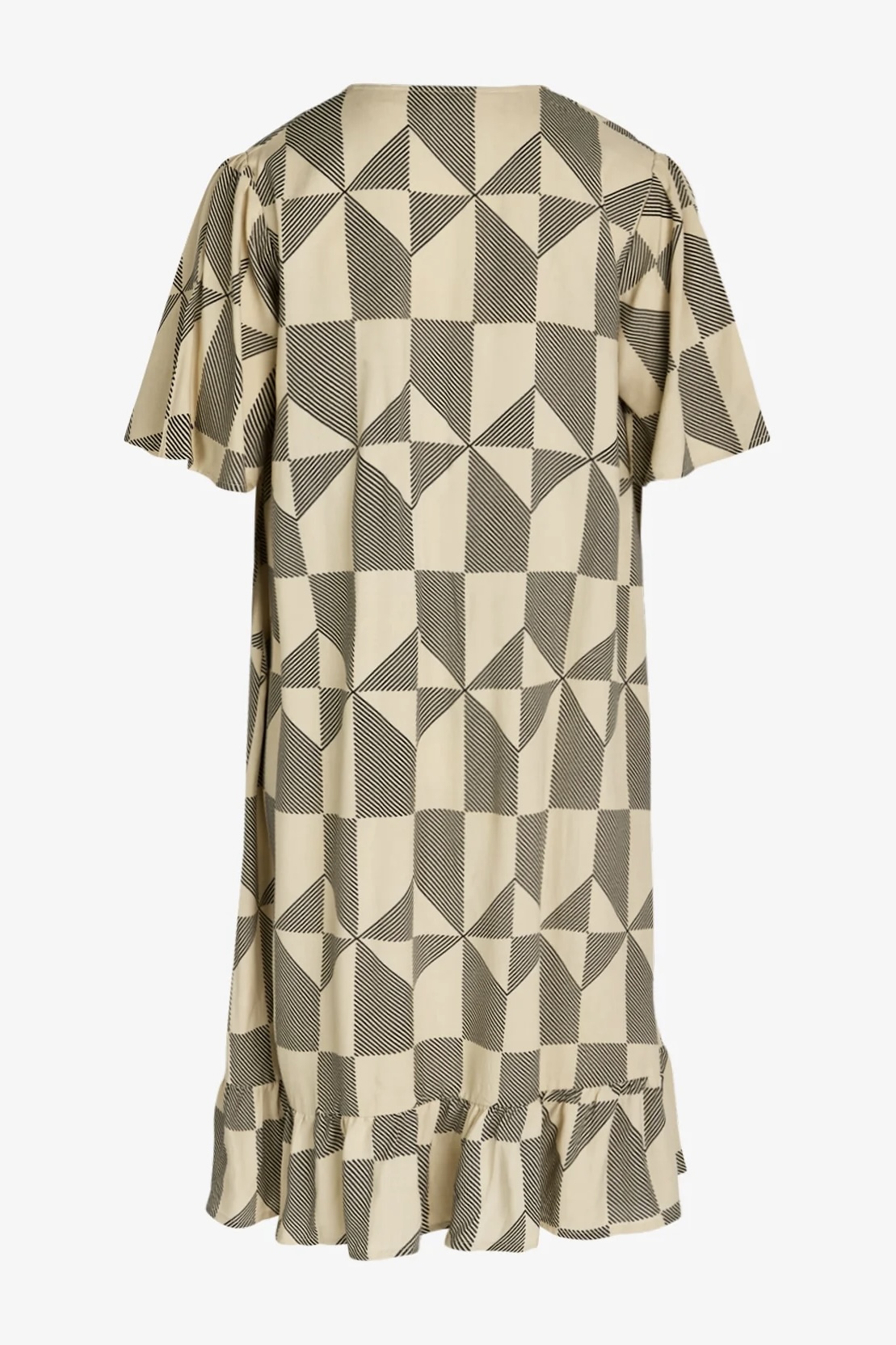 Unmade  - Toniaum Printed Dress Printed Beige - 5