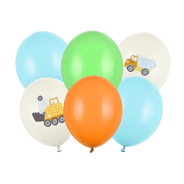 Ballongbukett - Arbetsfordon