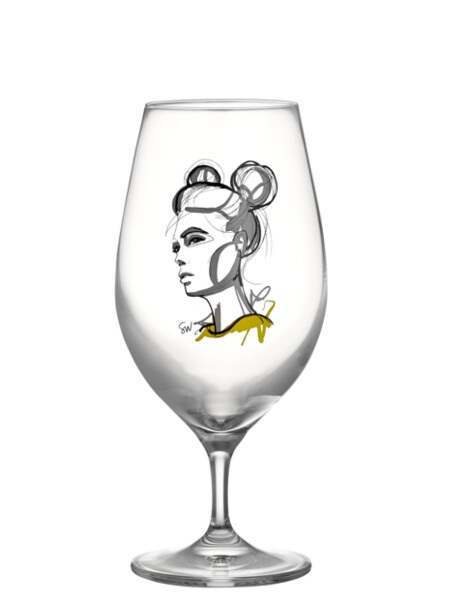 All about you - Cheers to You - Ölglas Grön 2-pack