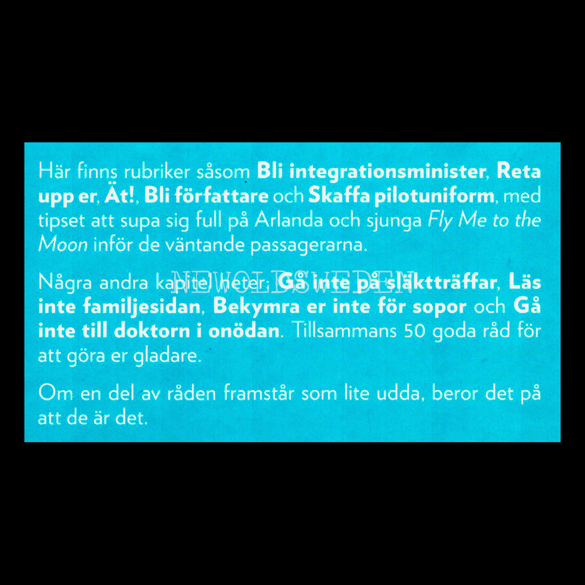 Deppig? 50 ovanliga (men bra!) råd till deppiga - H02 - 4
