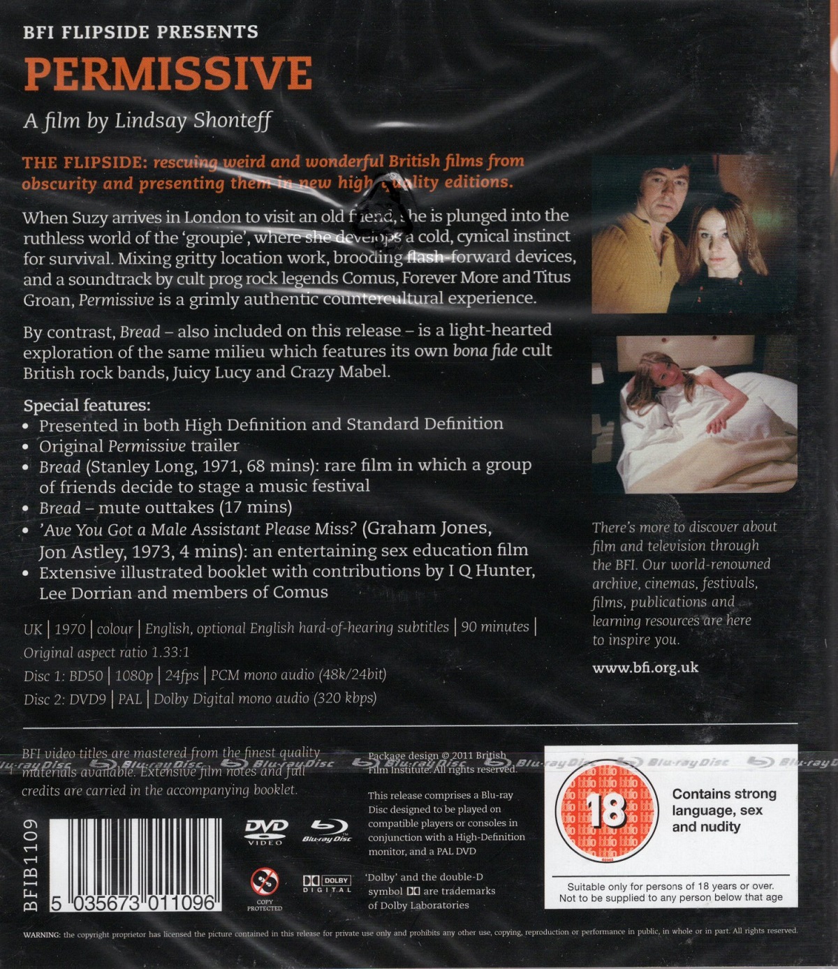 Permissive (ej svensk text) (Blu-ray + DVD) - 2