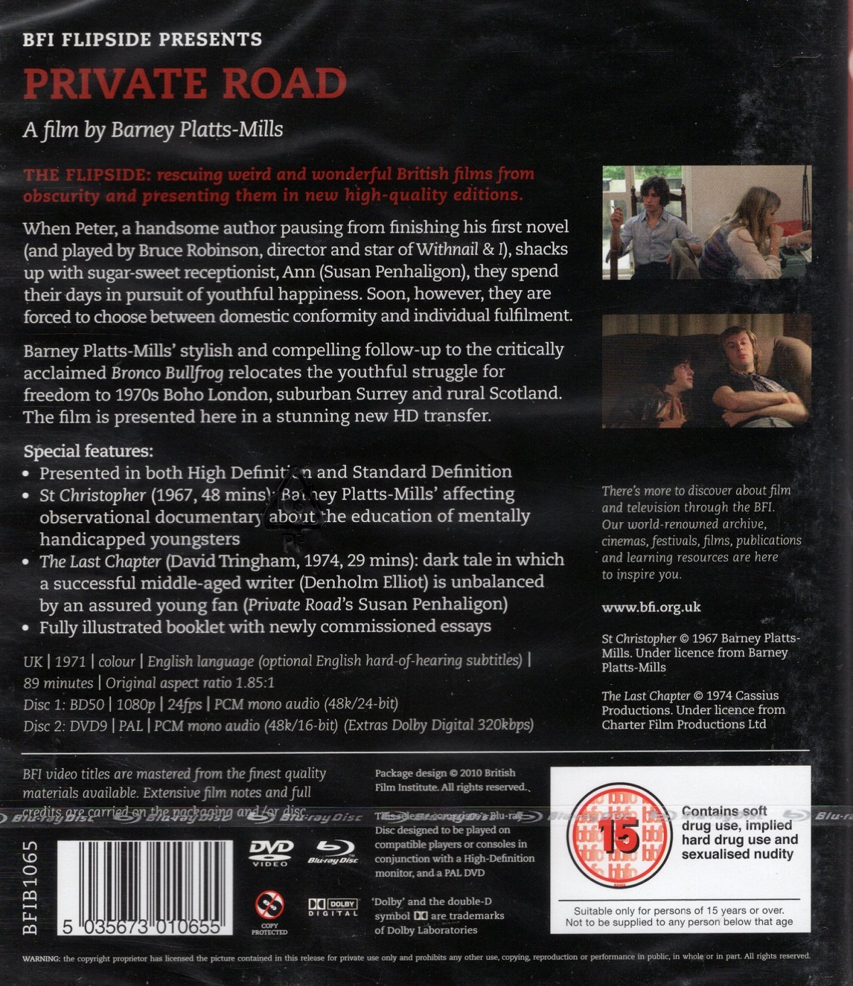 Private Road (ej svensk text) (Blu-ray + DVD) - 2