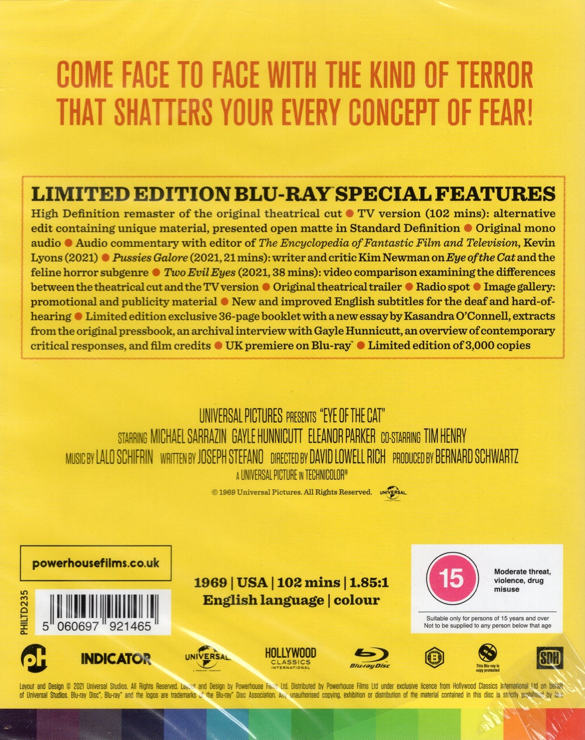 Eye of the Cat (Limited Edition) (ej svensk text) (Blu-ray) - 2