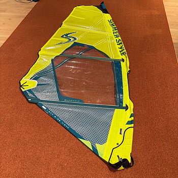 Begagnat vindsurfingsegel 4.2 Simmer Black Tip 2024
