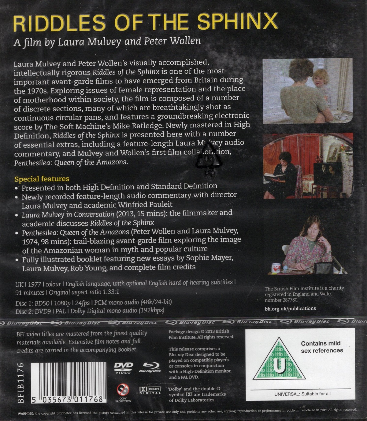 Riddles of the Sphinx (ej svensk text) (Blu-ray + DVD) - 2