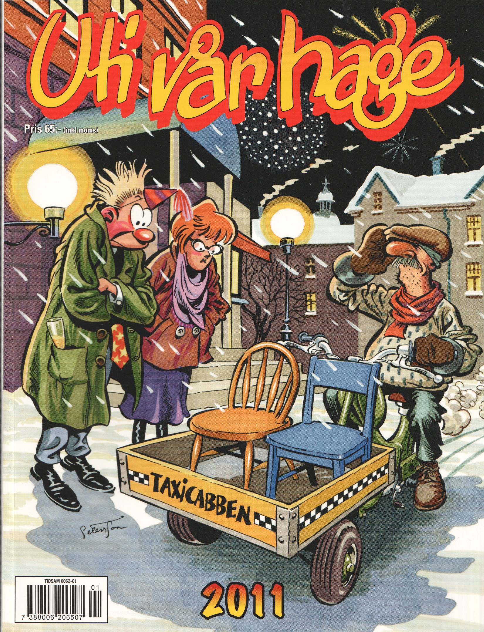 Uti vår hage Julalbum 2011, begagnad Seriekällaren