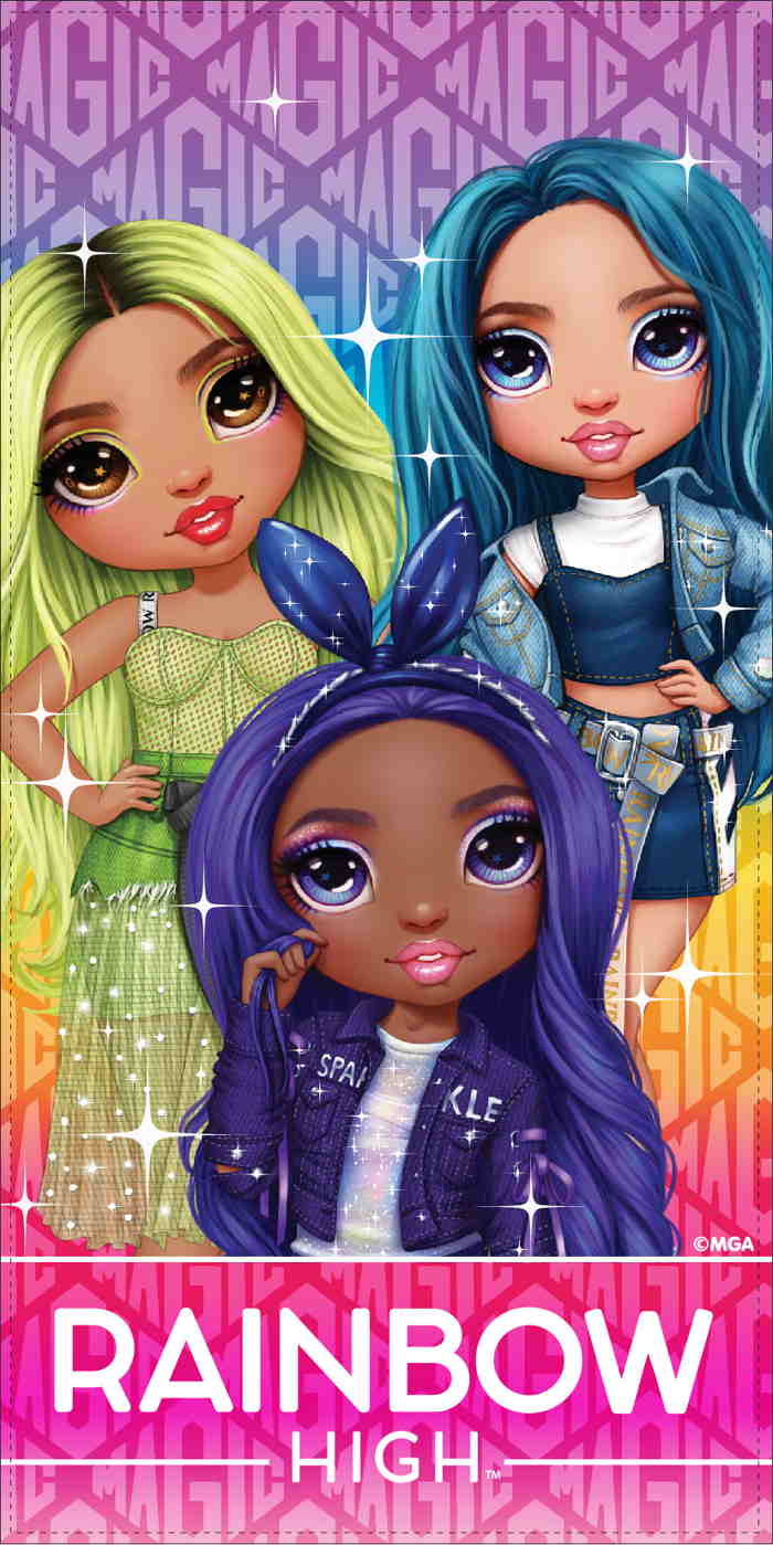 Rainbow High Handduk
