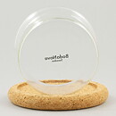 Signe Persson-Melin (Boda Nova 1971) Two Glass Bowls with Cork Coasters 12 cm <with Box>