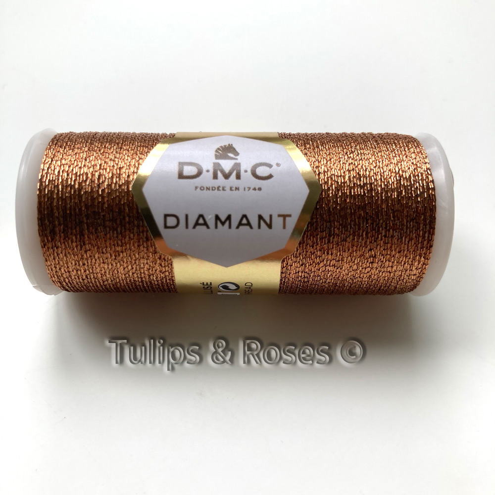 DMC Diamant metallic embroidery thread - 10