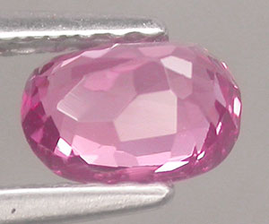 Piedra preciosa de espinela rosa vibrante natural rara de 0,60 ct de Tanzania - 2