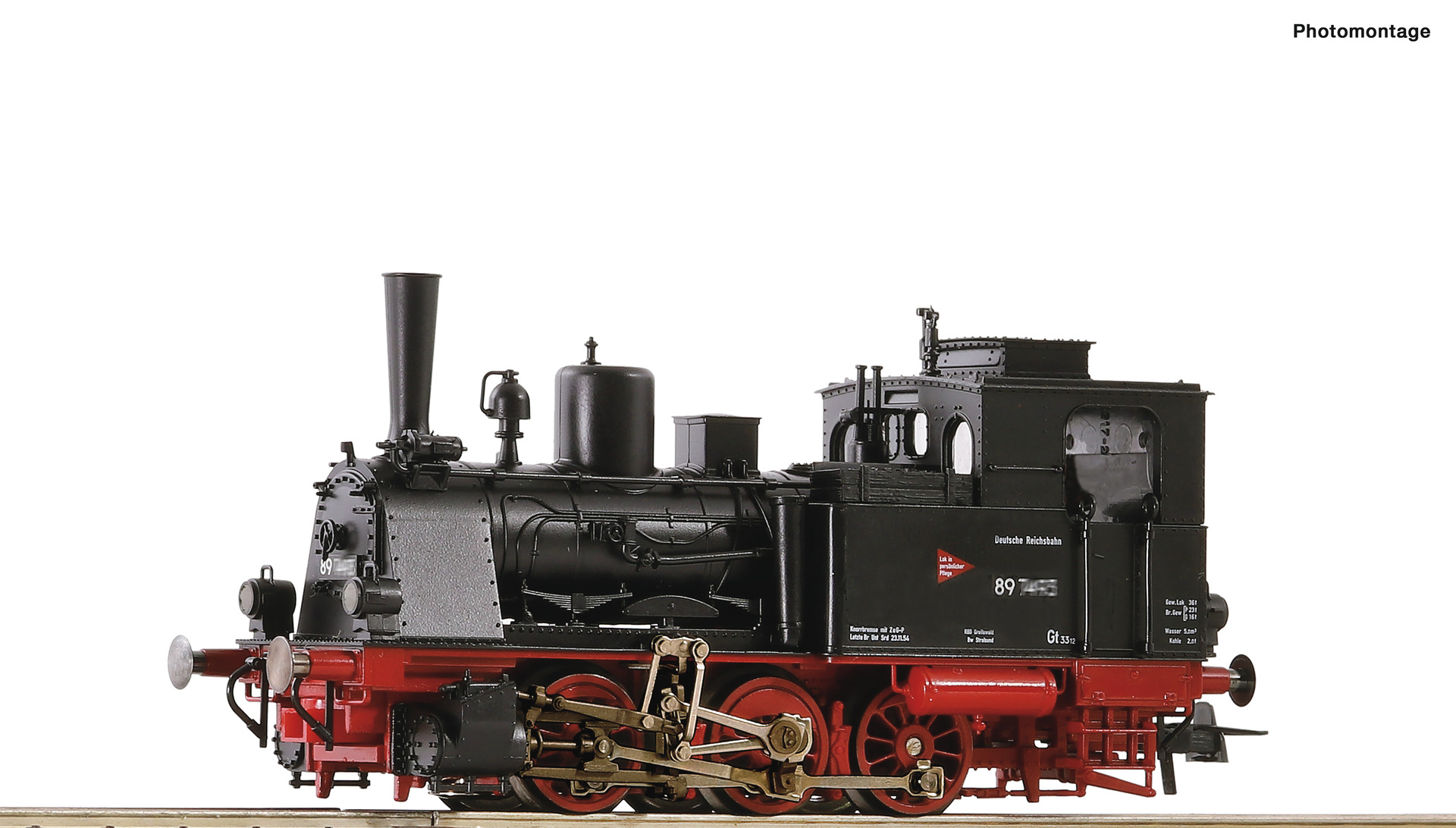 Ånglok BR 89 DR
