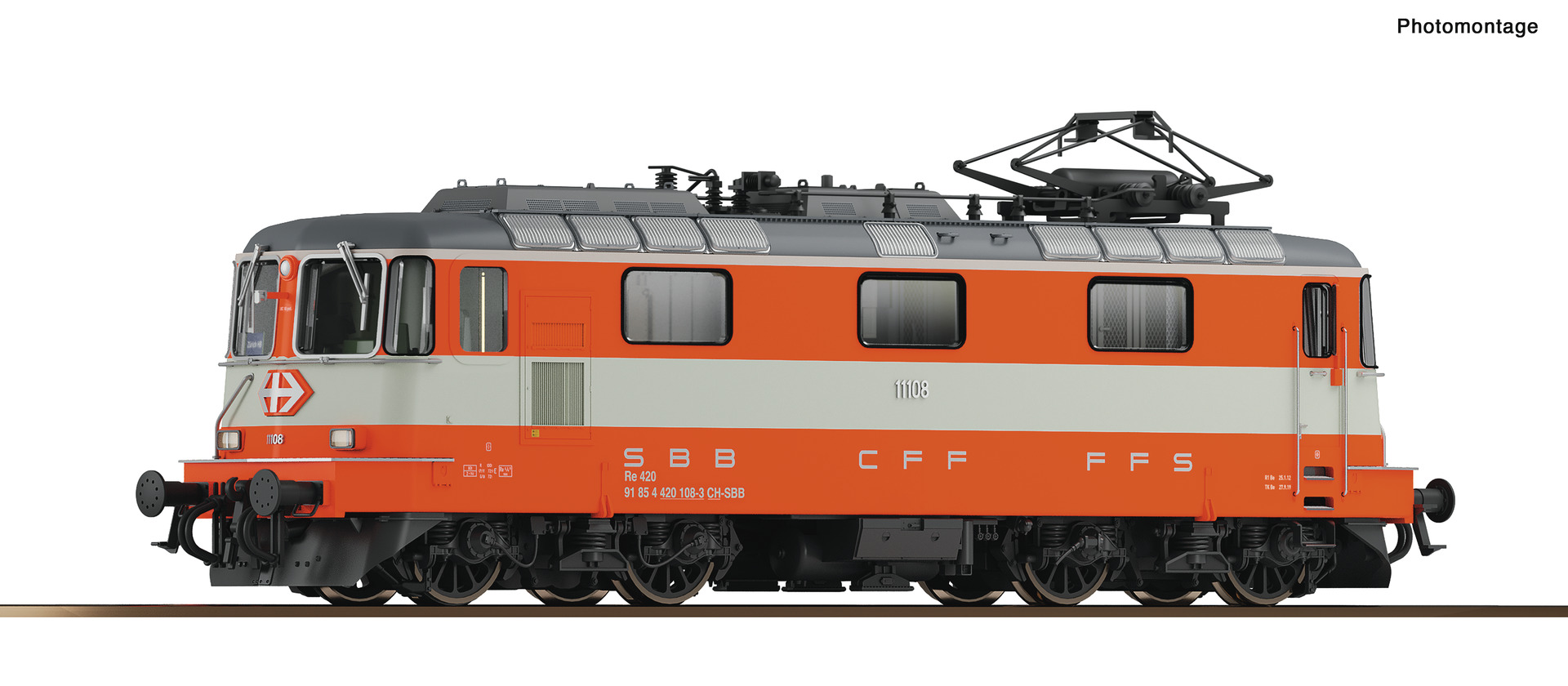 Electric - locomotive 111 08 SwEx AC - Snd .