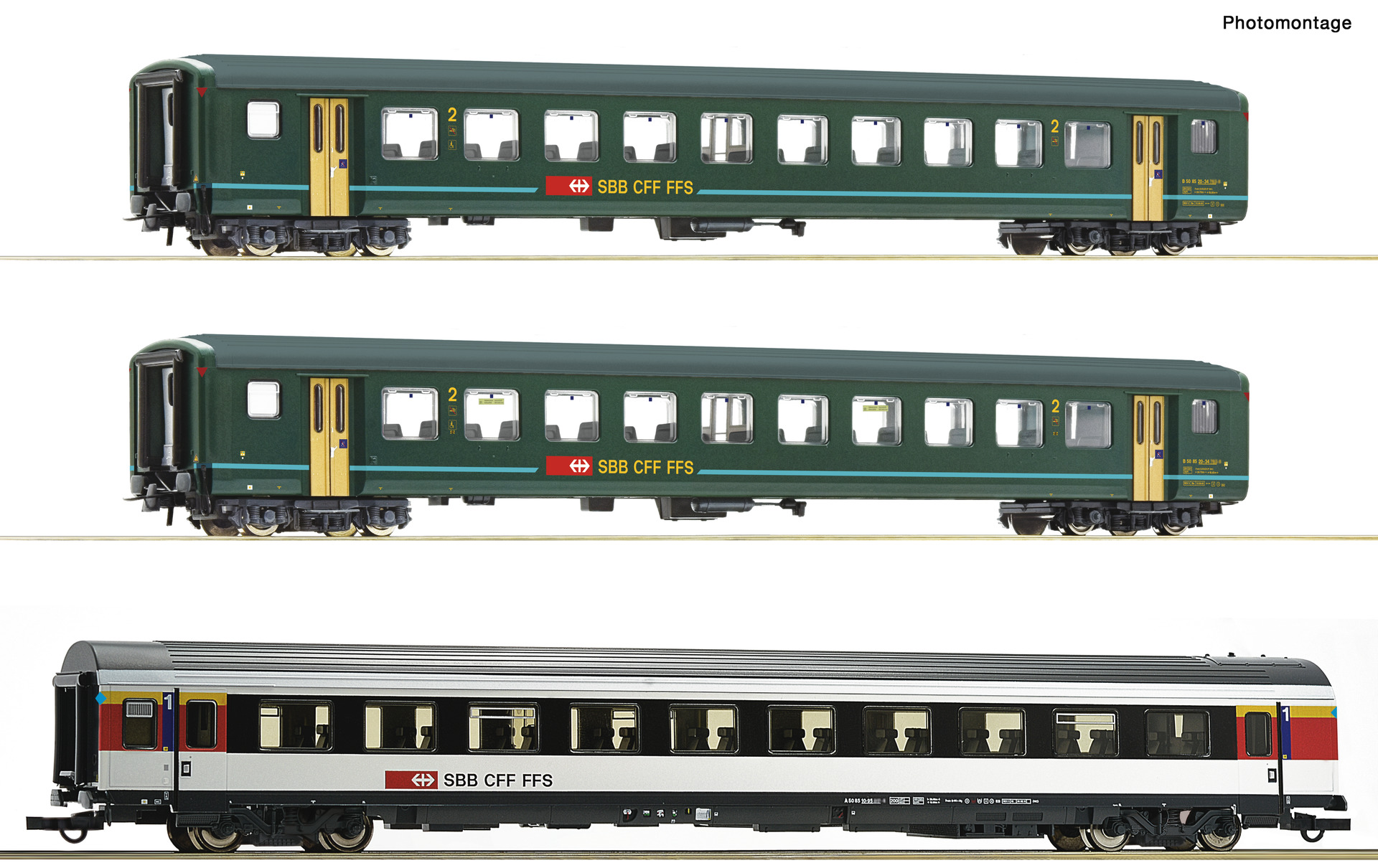 3pc. set SBB IR #1