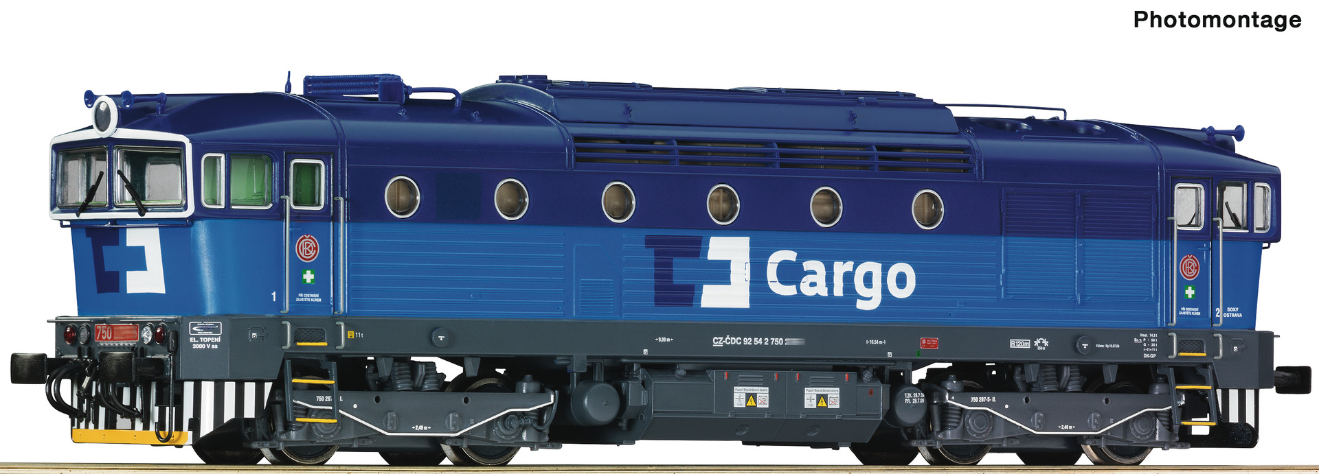 Dieselloco class 750 CD C argo Snd .
