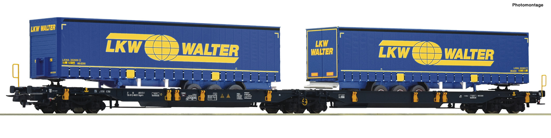 Double Pocket Car . T2000 + LKW Walter