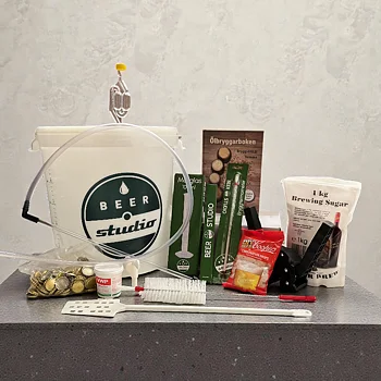 Komplett Nybörjarpaket + bok + flasktappningskit
