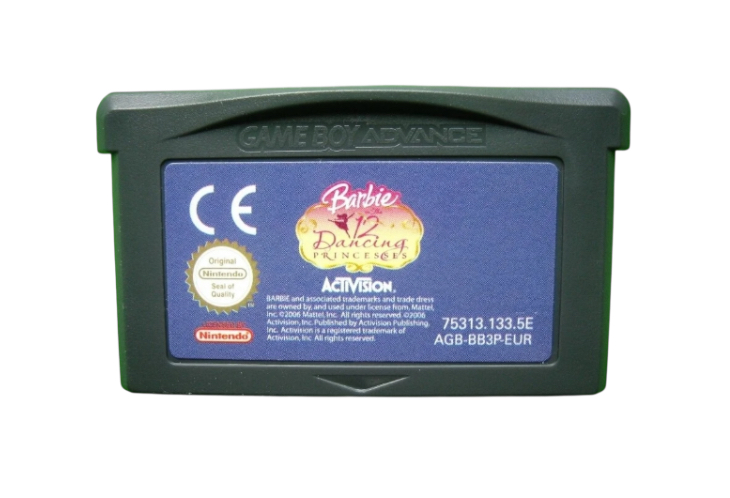 Barbie - 12 Dancing Princesses - GBA