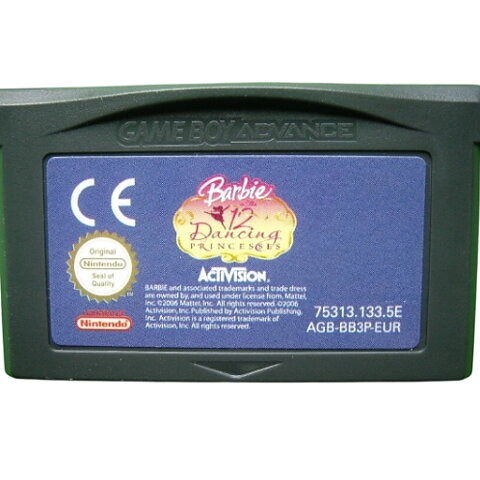 Barbie - 12 Dancing Princesses - GBA