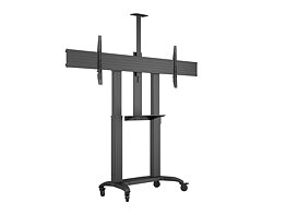 M Motorized Public Floorstand Wide VESA 2400 x 600