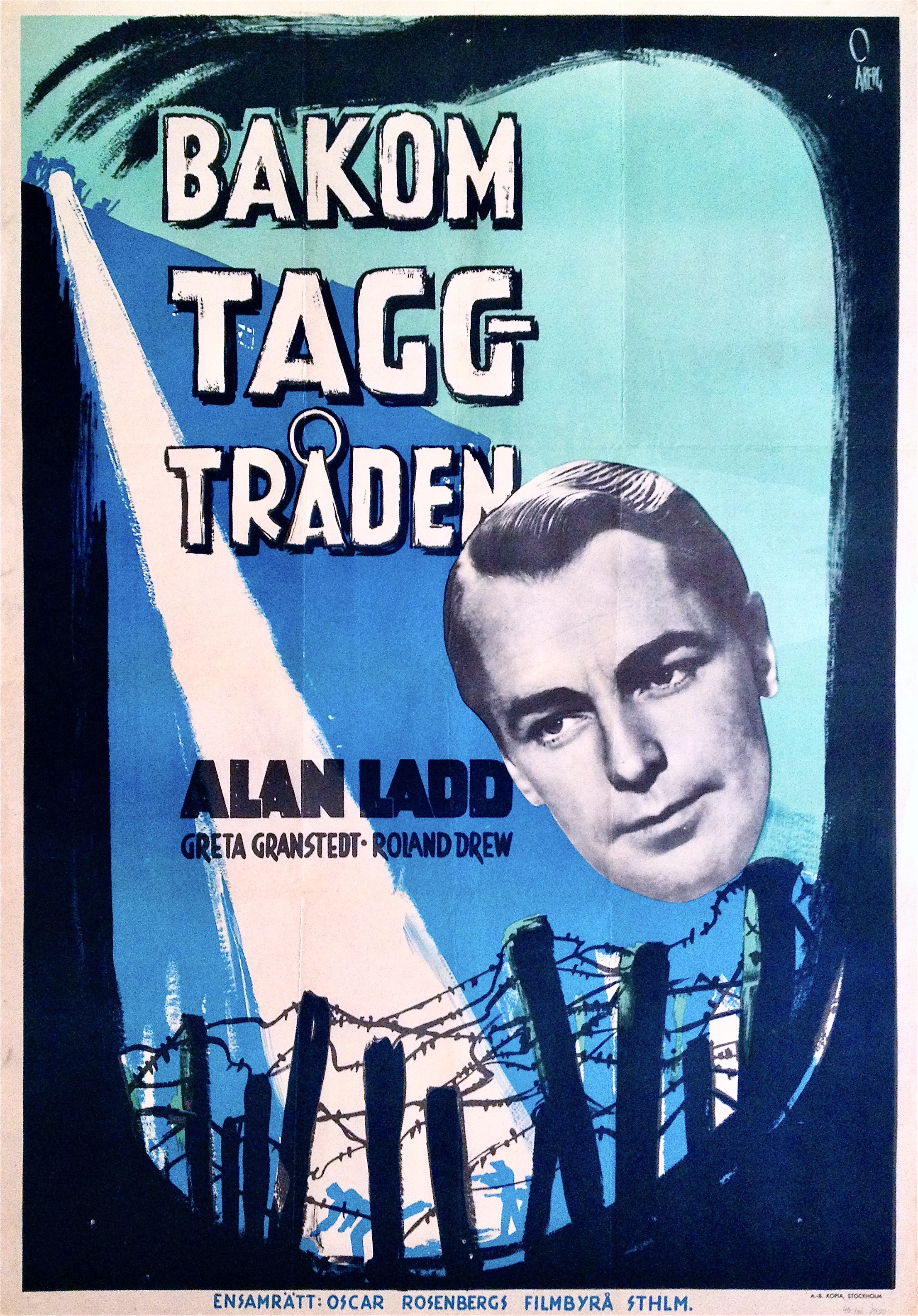 BAKOM TAGGTRÅDEN (1947)