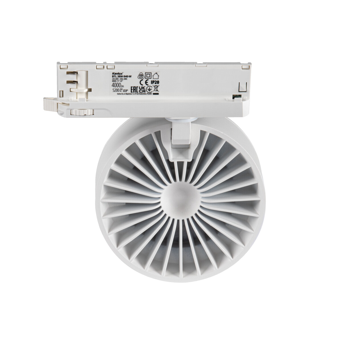 KANLUX Track-LED  BTL 28W 3000K 15-45° Vit - 3