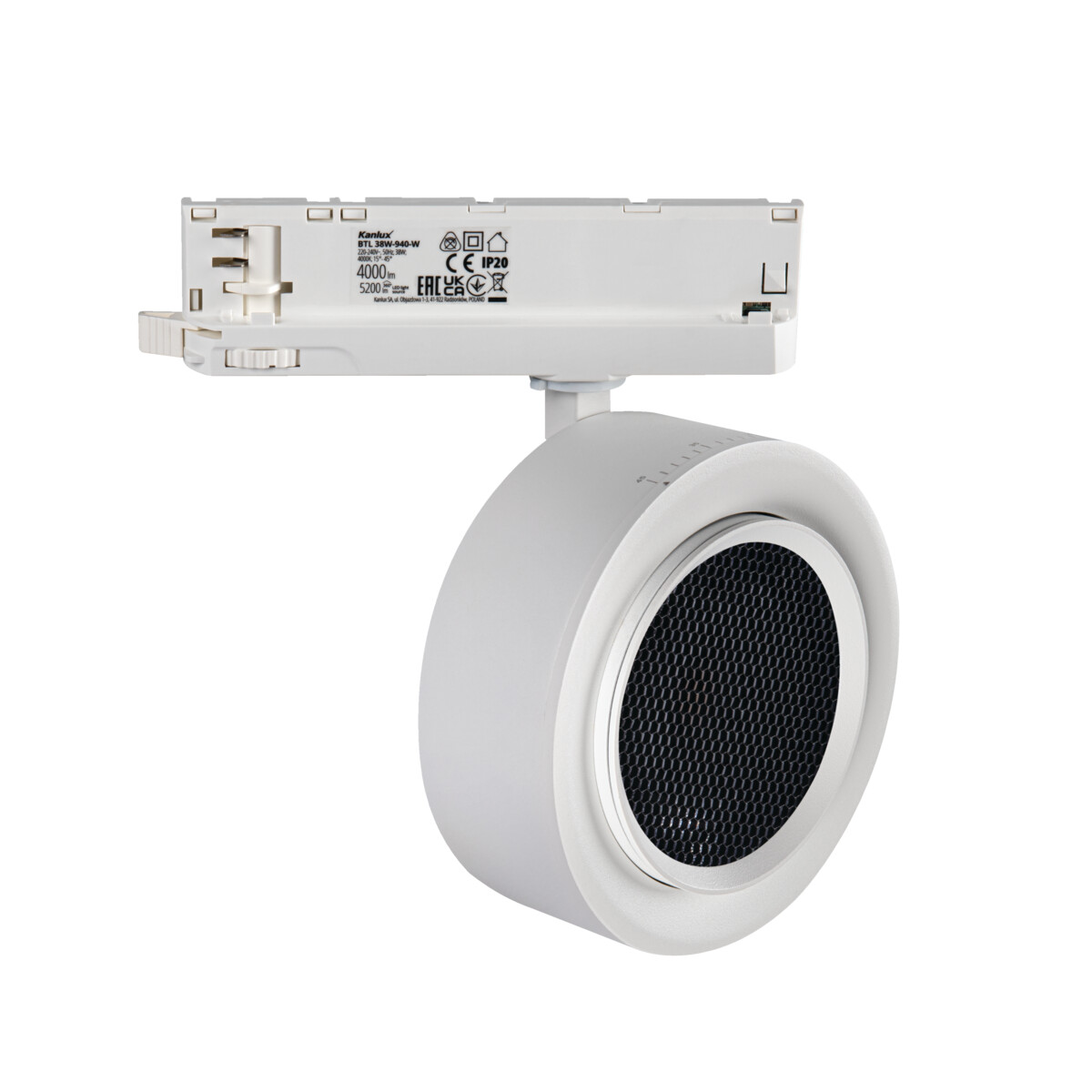 KANLUX Track-LED  BTL 28W 3000K 15-45° Vit - 2