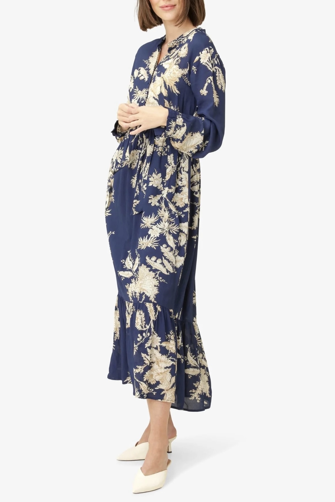 Noa Noa - Philippa Printed Blue Dress