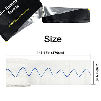 OwlSight Combat Gauze, Hemostatiskt förband