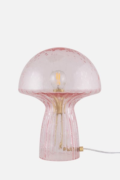 Lampa / Svamp / Rosa 