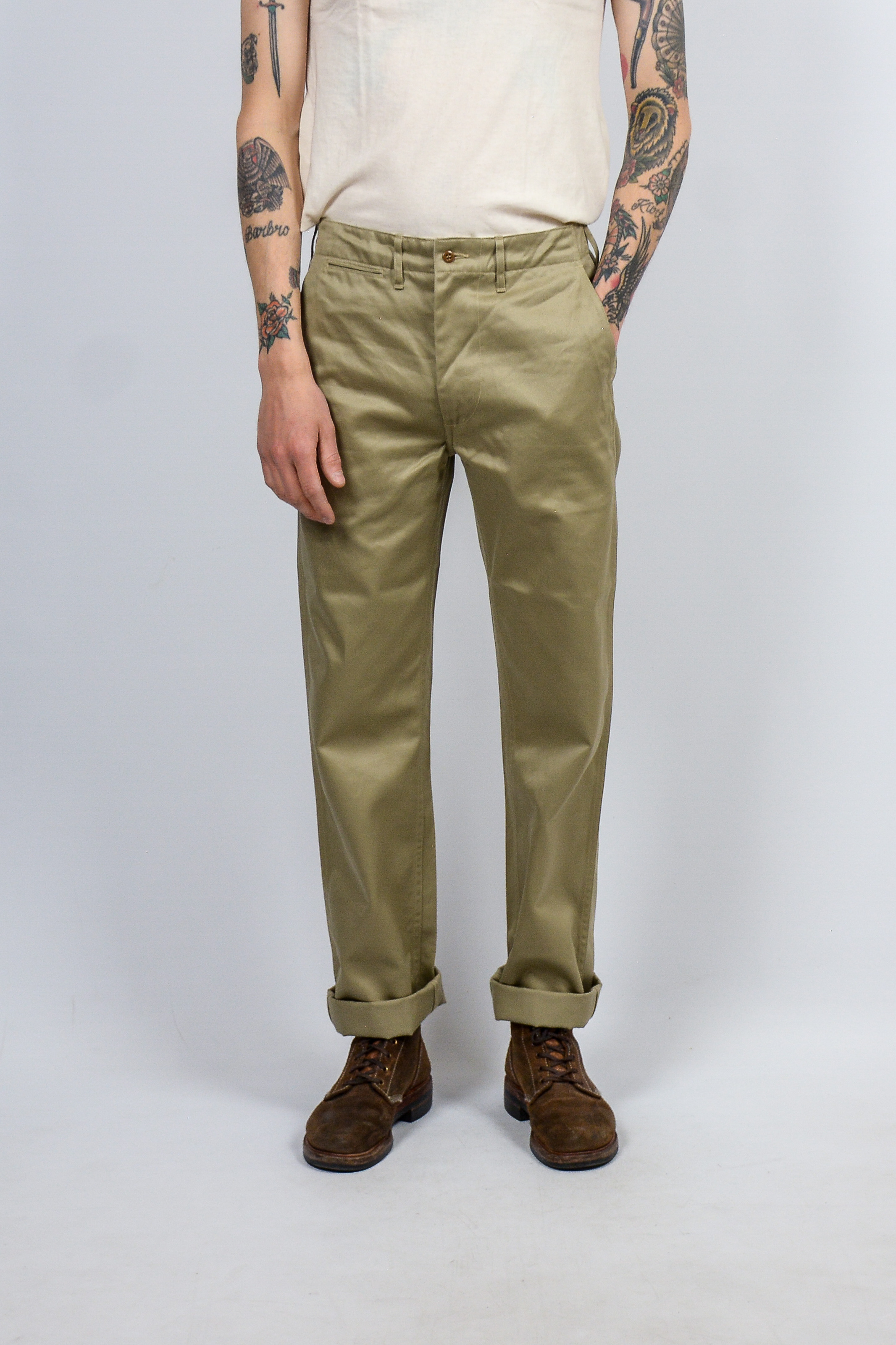 BUZZ RICKSON’S Original Spec Chinos Original Spec Chino – thatwasthenthisisnow