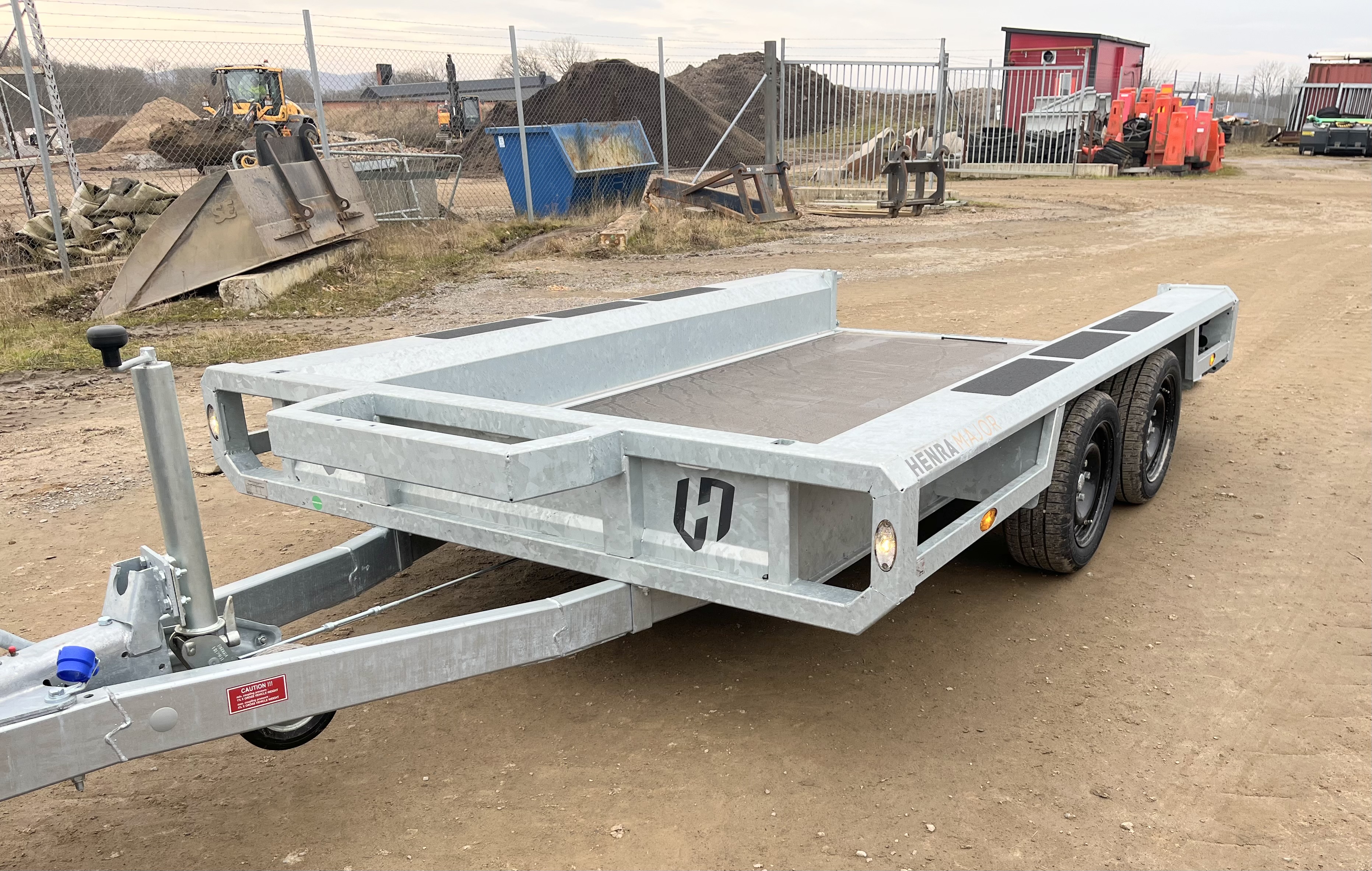 300 x 150 cm - Henra Maskintrailer - 5