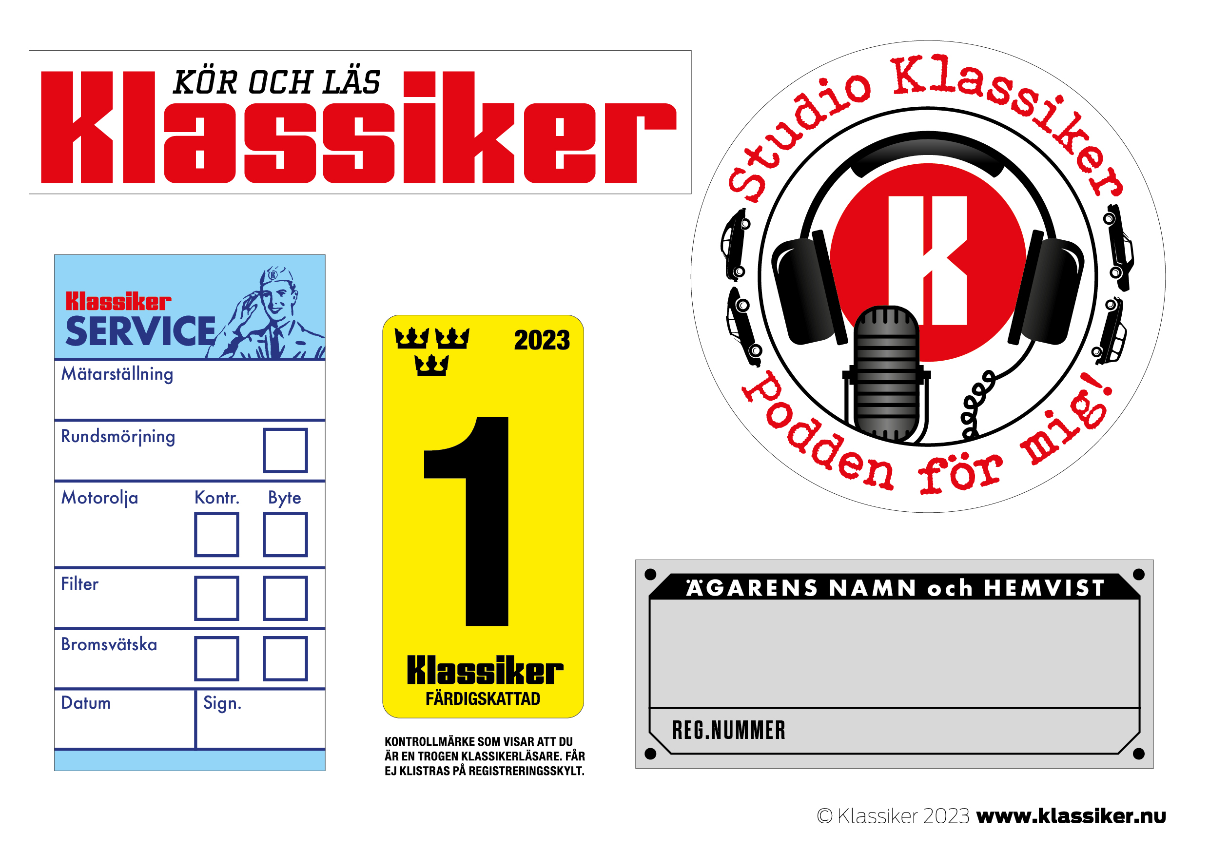 Klassiker 5.2023 med Dekalark  - 2