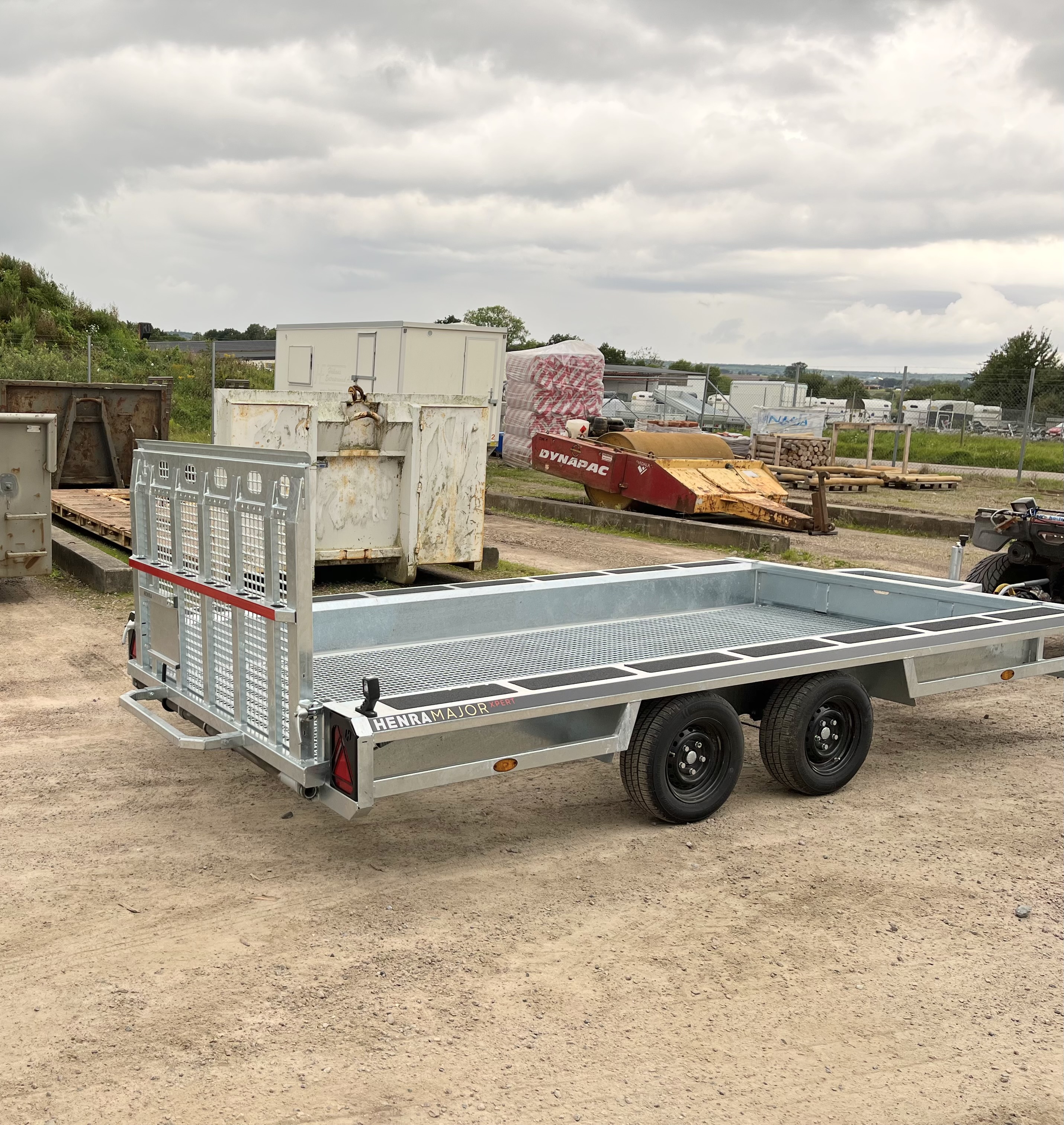 350 x 170 cm - Henra Maskintrailer - 2