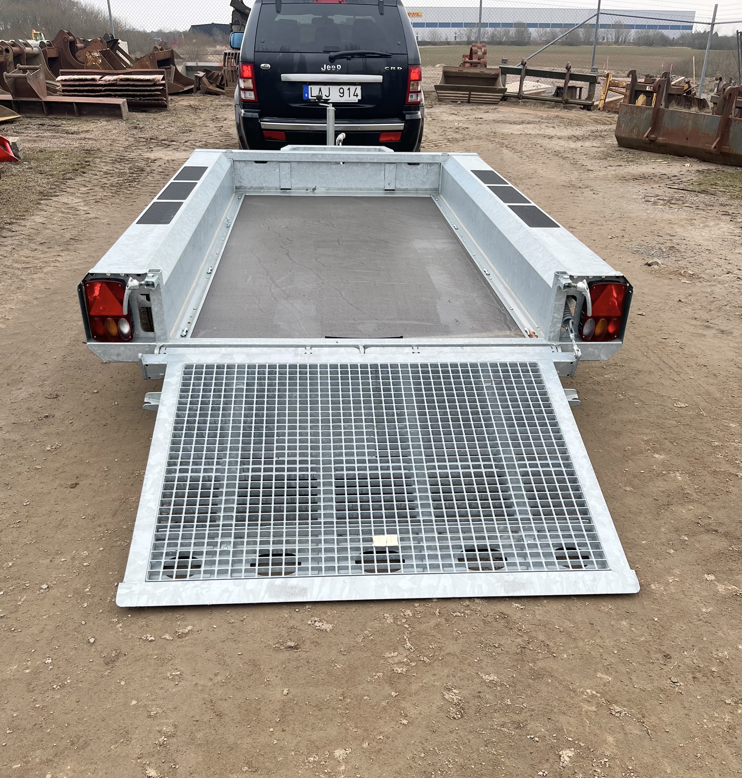 350 x 170 cm - Henra Maskintrailer - 6