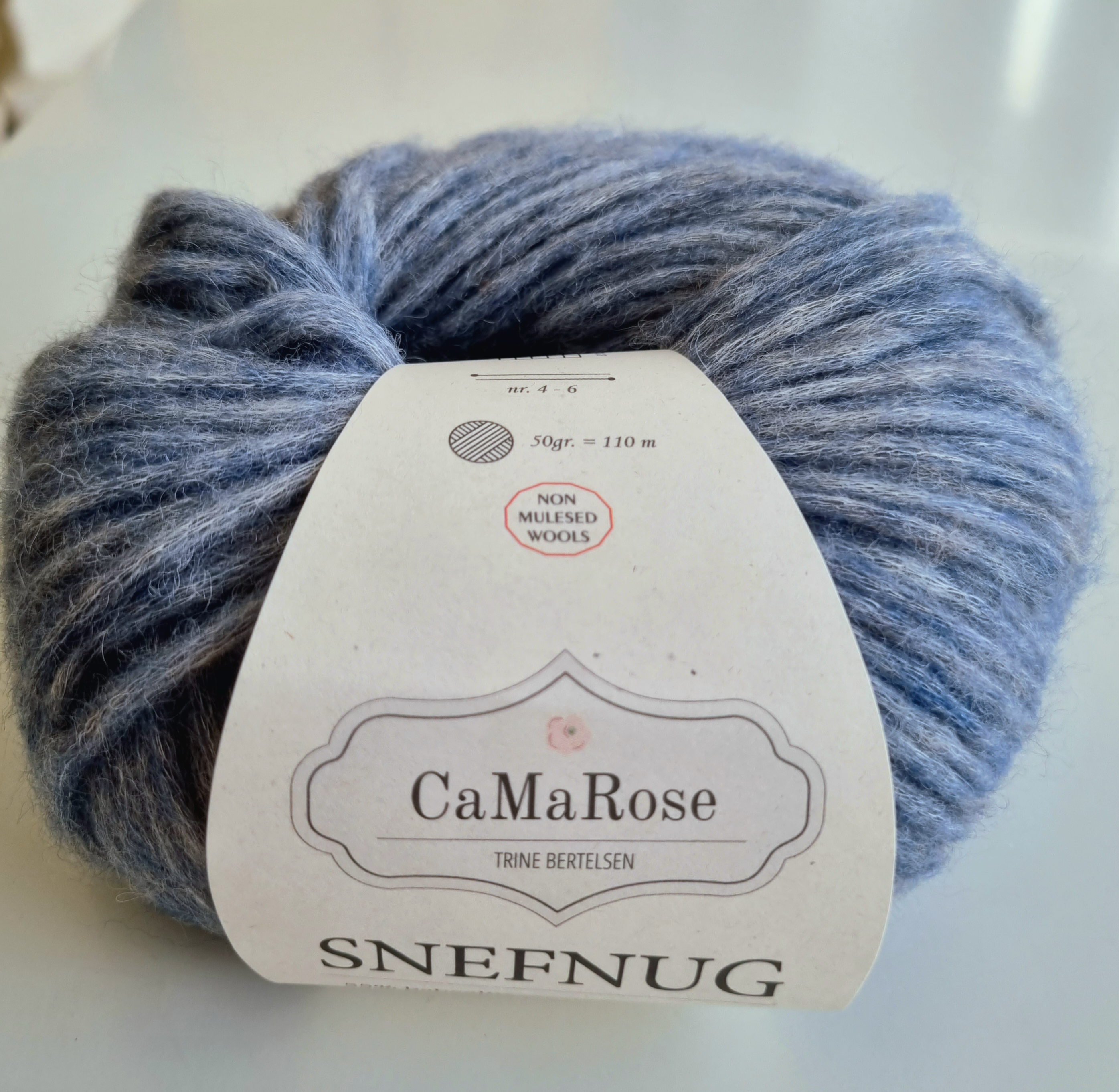 Snefnug Jeansblå CaMaRose - 2