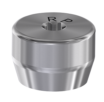 Healing abutment RN on abutment for Straumann Octagon® 