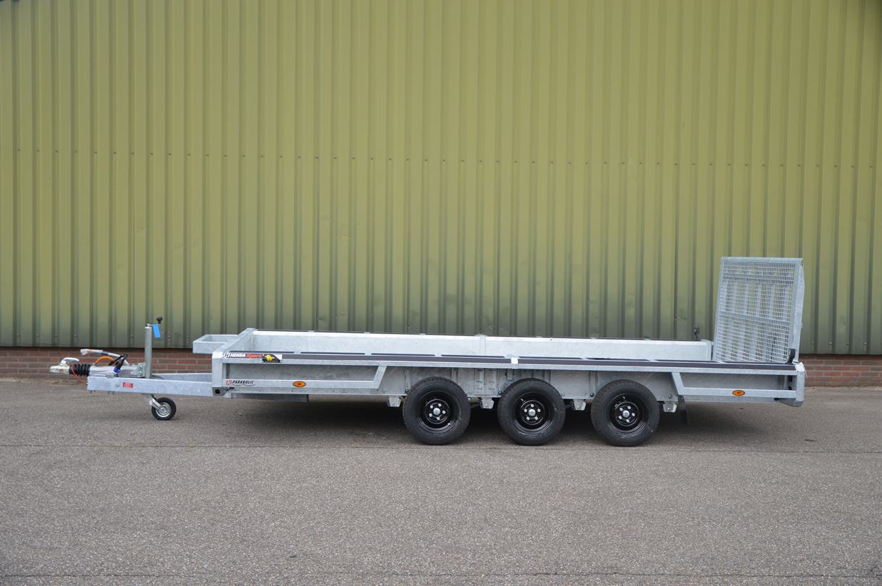 400 x 190 cm - 3500 kg = 3-axlad =  Henra Maskintrailer