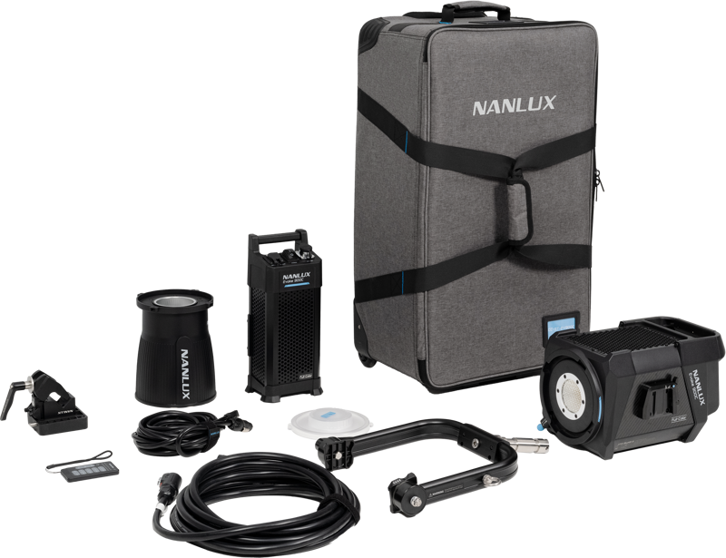 NANLUX Evoke 900C Spot Light with Trolley Case Kit - 14
