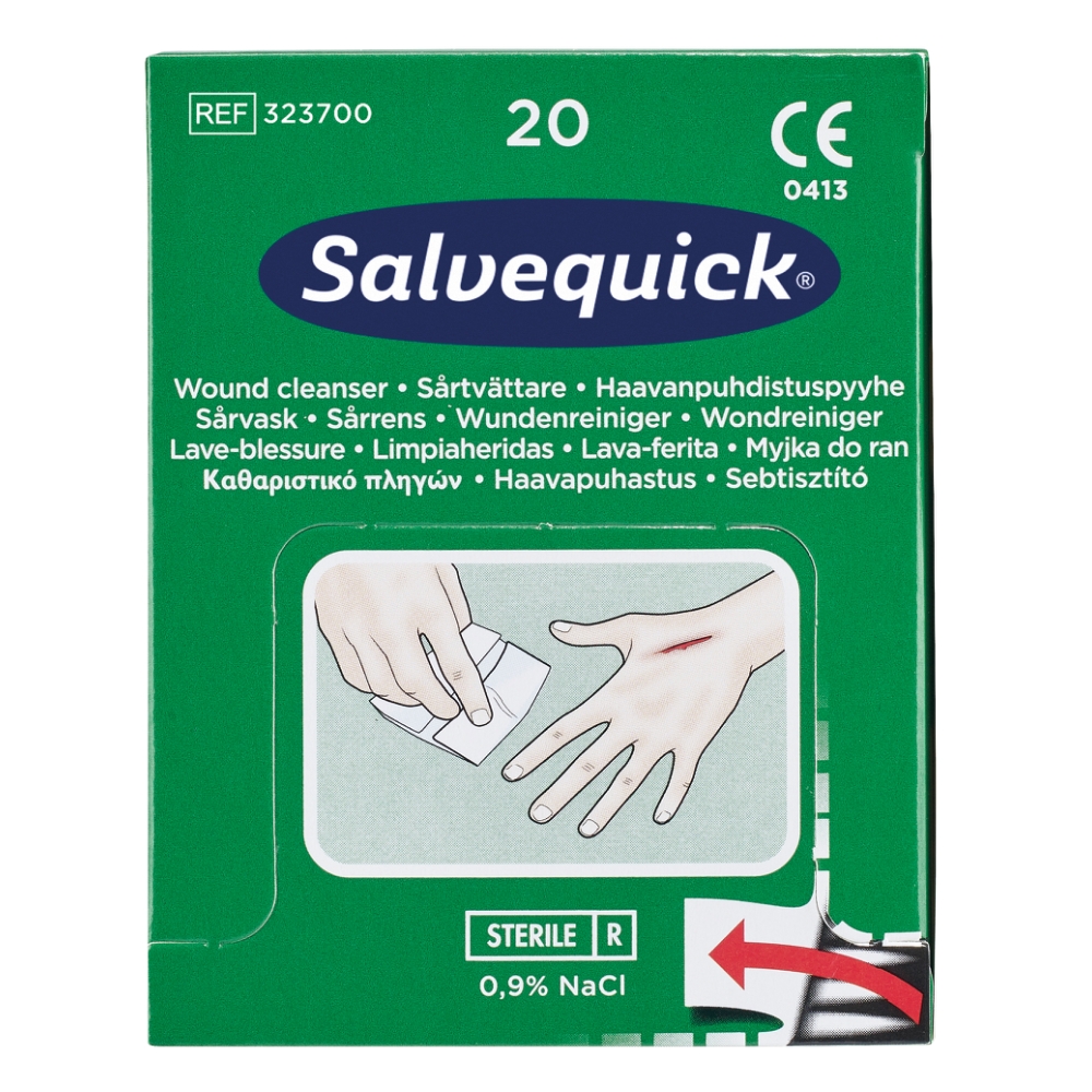 Sårtvättare Salvequick 20st