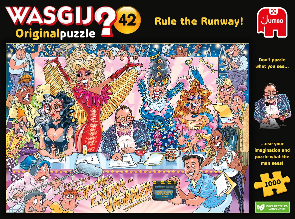 Jumbo Wasgij? Original puzzle Rule the Runway 1000 pieces