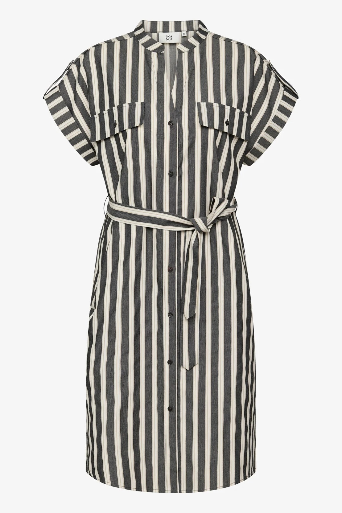 Noa Noa - Liljen Shirt Dress Art Black - 4