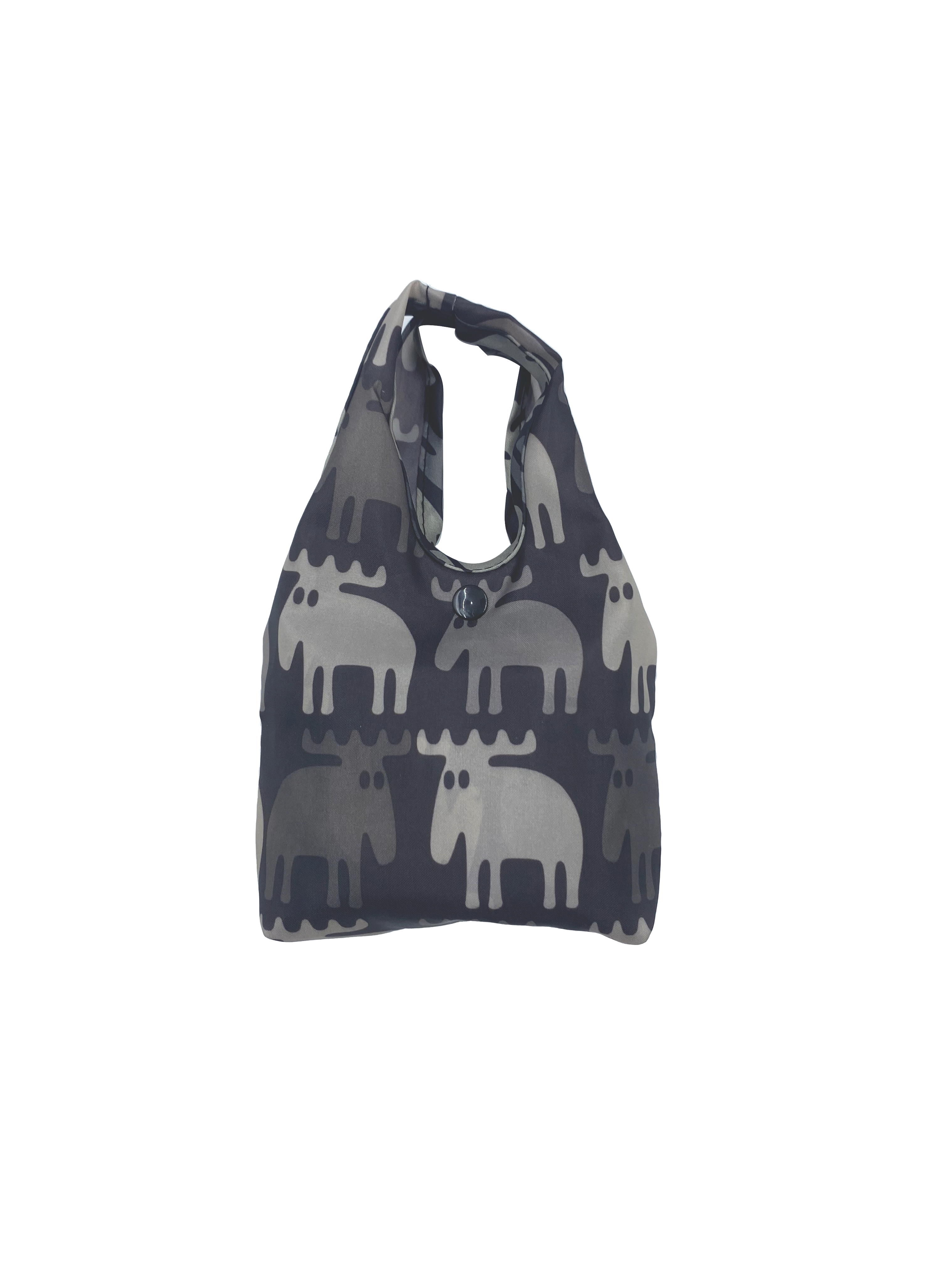 FOLDABLE BAG MOZ Classic  BLACK RPET
