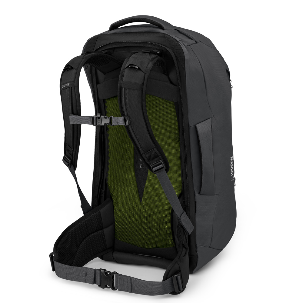 Reseryggsäck - OSPREY Farpoint 70 Tunnel Vision Grey - 5